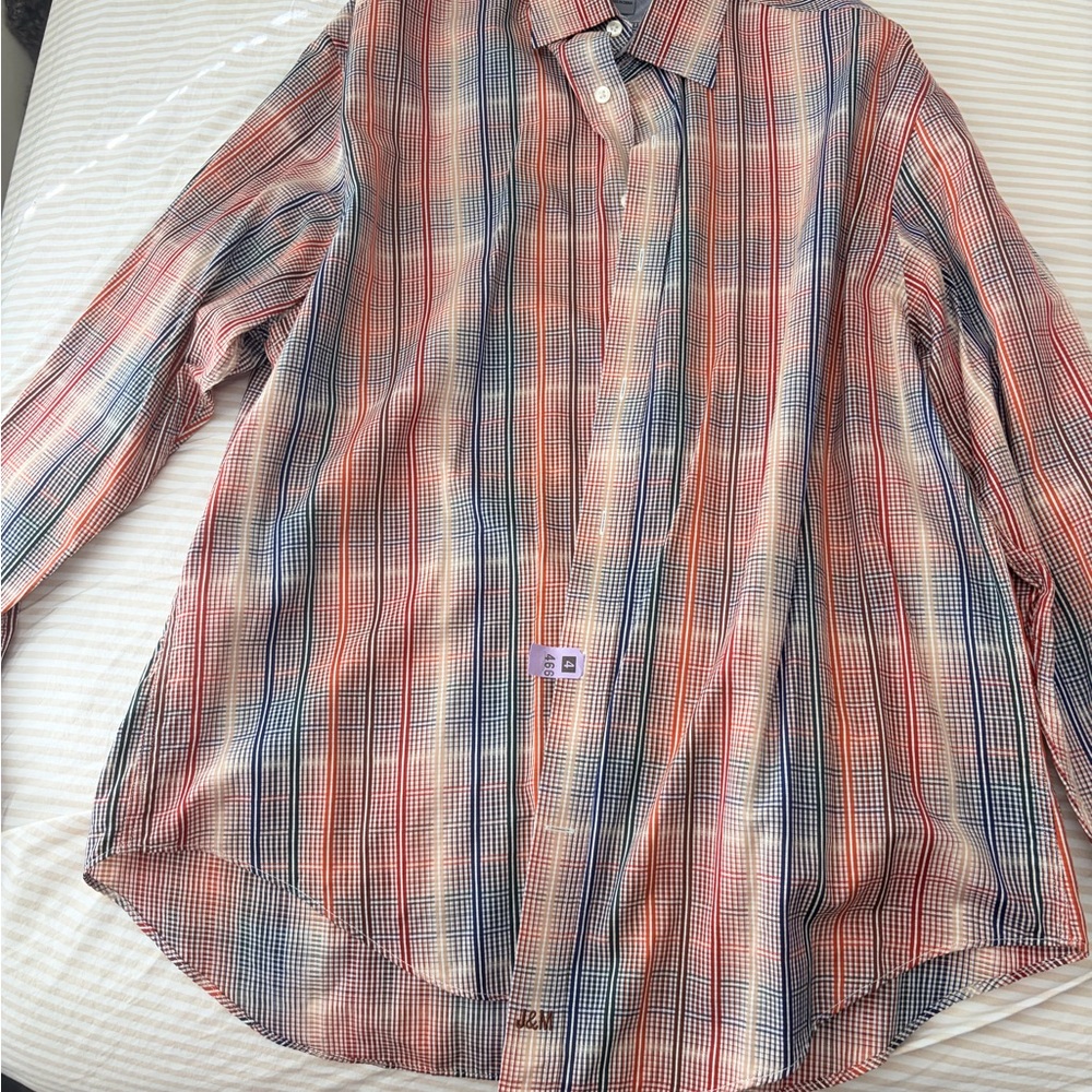 Men's Multicolor Plaid Shirt